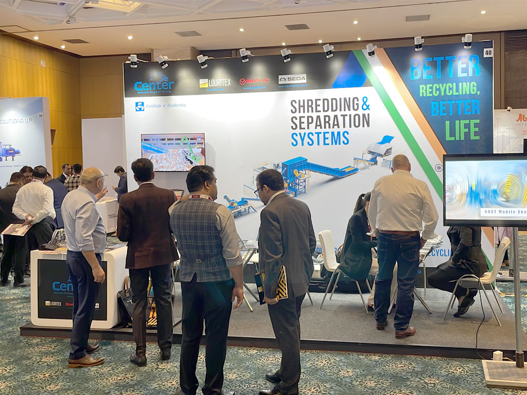 Beitreagsbild - SEDA at the 9th International Material Recycling Conference in Delhi India