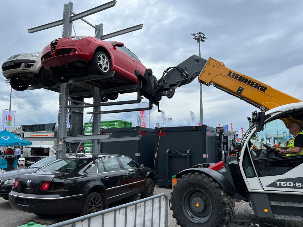 Lagerung2. - Car Recycling LIVE with E-CAR Special at IFAT 2022